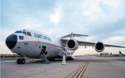 Kuwait Sends 27th Planeload of Aid Supplies to Gaza 955 2
