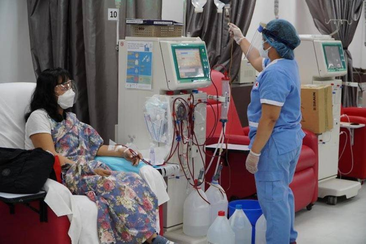 Philippine Red Cross dialysis center CONTRIBUTED PHOTO
