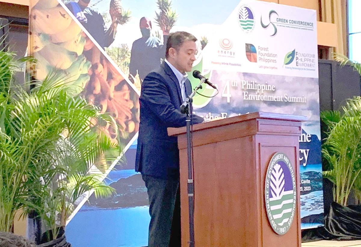 DENR Undersecretary for Field Operations Juan Miguel Cuna. CONTRIBUTED PHOTO