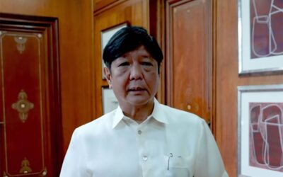 Philippines Secures Seat in UN Climate Fund Board President Ferdinand Marcos Jr. Screengrab from President Marcos video message.