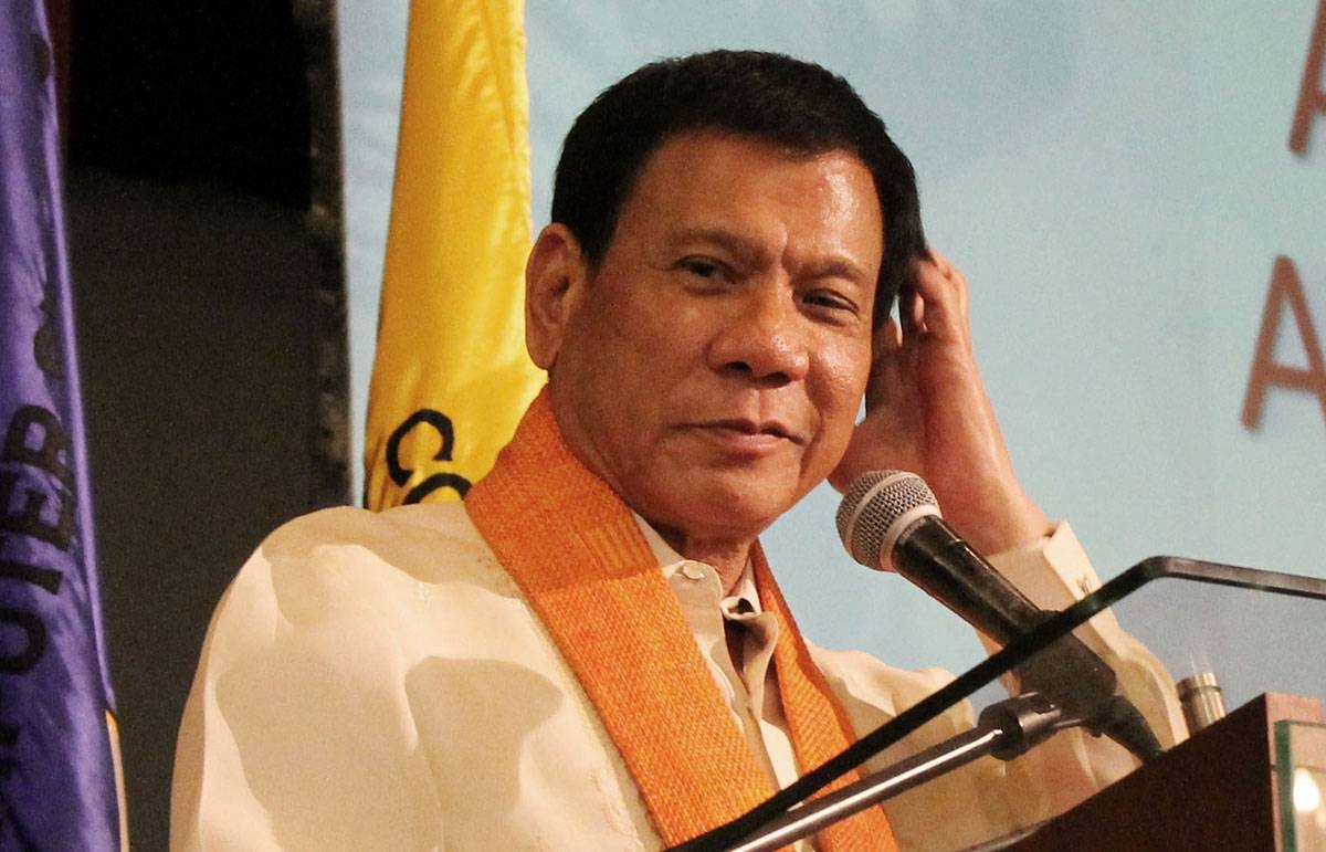 Former president Rodrigo Duterte. File Photo