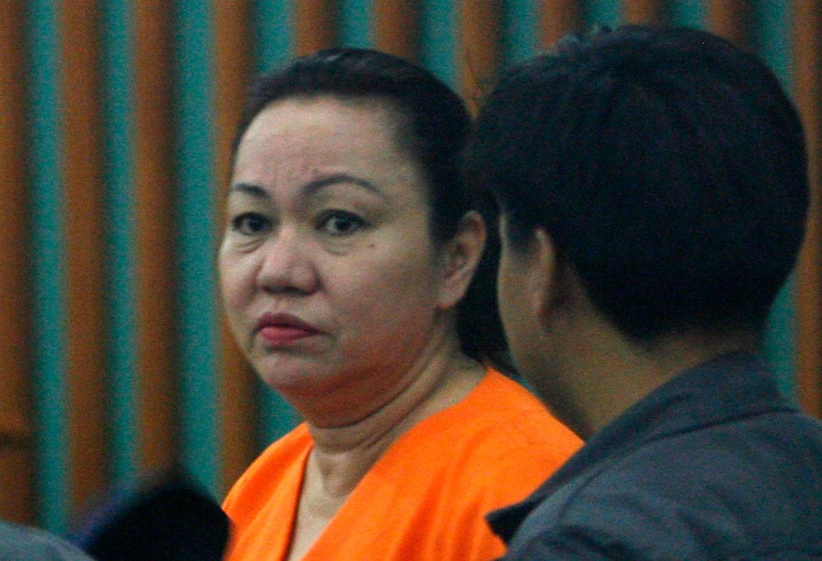 Convicted pork barrel scam mastermind Janet Lim Napoles