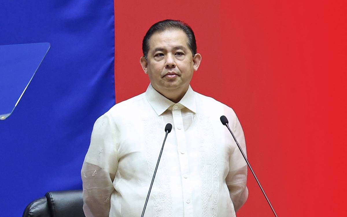 Speaker Ferdinand Martin Romualdez. Photo from House of Representatives
