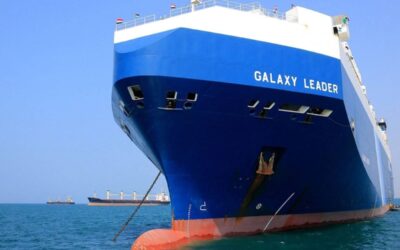 The Galaxy Leader cargo ship hijacked by Houthi fighters in the Red Sea also holds 17 Filipino crew. AFP PHOTO