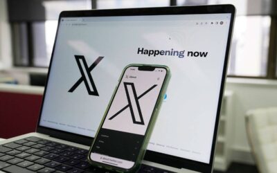 PUNISHED The opening page of X is displayed on a computer and phone in Sydney on Monday, Oct. 16, 2023. Formerly known as Twitter, X was fined $385,000 by ESafety, Australia’s online safety watchdog, for failing to explain how it tackles child sexual exploitation on its social media platform. AP PHOTO