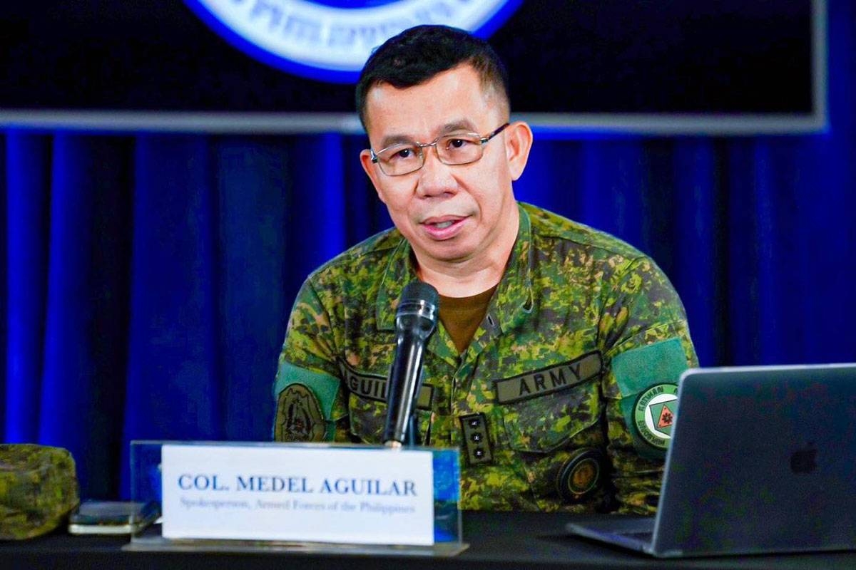 AFP spokesman Medel Aguilar. Photo from PCO