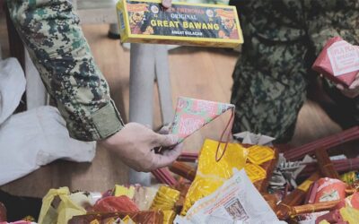 DEADLY, ILLEGAL Boxes of firecrackers are seized every year but Filipinos keep on using powerful firecrackers. TMT FILE PHOTO
