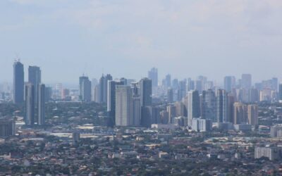 This photo taken from Cloud 9 in Antipolo City on January 30, 2022 shows the Metro Manila skyline. FILE PHOTO