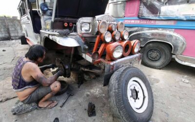 DOTr Stands Firm on December 31 Consolidation Deadline Warlito Clarito, 64, conducts maintenance work on a cooperative-owned passenger jeepney he drives on Wednesday, Dec. 27, 2023. When asked what he will do on December 31, the deadline for mandatory franchise consolidation that could hinder traditional jeepney drivers and operators from continuing their operations, Clarito said that his fellow drivers and operators should collectively stand against the impending jeepney phaseout as this is their only source of livelihood. PHOTOS BY MIKE DE JUAN