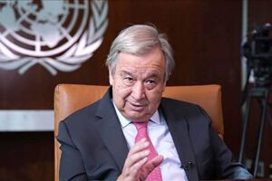 United Nations Secretary General Antonio Guterres