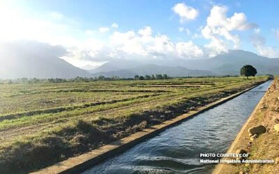 Improving Irrigation Canals to Mitigate the Impact of El Niño FREE FLOW One of the rehabilitated irrigation canals. PHOTO COURTESY OF NATIONAL IRRIGATION ADMINISTRATION