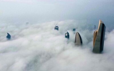 Foggy Conditions Prompt Warning and Safety Advisory in Kuwait Al Hamra Tower shows a view of Kuwait City under heavy fog 17e48dd1165 large