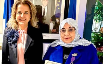 Dr. Souad Al-Abdulwahab Honored with Academic Palme Medal download 2 1