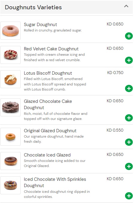DOUGHNUT VARIETY