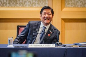 President Ferdinand Marcos Jr. answers questions from the media on the last day of the Asean-Japan Friendship and Cooperation Commemorative Summit in Tokyo, Japan on Sunday, December 18, 2023. PHOTOS BY YUMMIE DINGDING/ PPA POOL