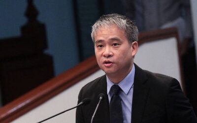 Bill for Rightsizing Government Filed in Senate Senate Majority Leader Emmanuel Joel Villanueva (Voltaire F. Domingo/Senate PRIB)