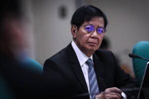 SENATE PHOTO 131221_SenLacson-PRIB Senate Committee on Public Services vice chairperson, Senator Panfilo “Ping” Lacson presides over Monday, December 13, 2021 the continuation of the hybrid public hearing on Senate Bill No. (SBN) 2322, which seeks to revise the Philippines Coast Guard (PCG) law to enable the institution to better accomplish its mandate. Lacson asked the Department of Budget and Management (DBM) to study the request of the PCG to upgrade its pay scale and make it equal with the military and the Philippine National Police. “We want to find out if we have the wherewithal, given the circumstances, to give it to them (PCG) and take a deeper study on the aspect of equality and fairness. We agree that the pay scale is already indicated in the DBM Joint Resolution No. 1, but since there is this measure pending in this committee, we want to find out more on the capability and capacity of the government to sustain the adjustments being sought by PCG in this regard,” Lacson said. DBM Dir. Grace Delos Santos told the committee that they would study the matter. The PCG admiral and vice admiral are currently receiving pay equivalent to one rank lower than their counterparts in the Armed Forces of the Philippines and the PNP. (Voltaire F. Domingo/Senate PRIB)