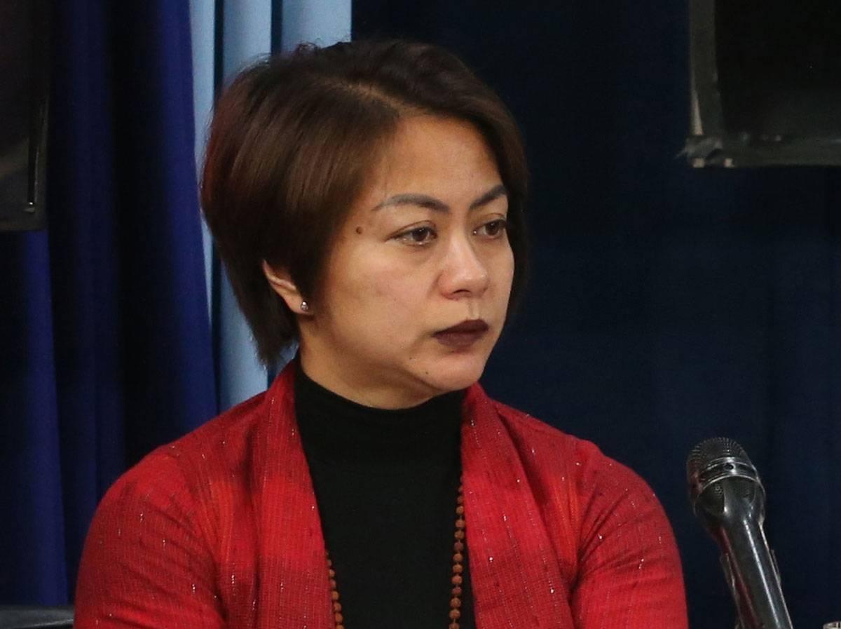 DSWD Assistant Secretary for Legislative Affairs Irene Dumlao