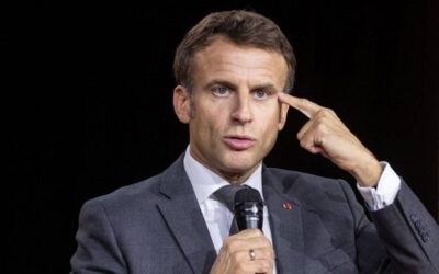 French President Macron to Reshuffle Government Amid Political Challenges ALWAYS ON MY MIND France's President Emmanuel Macron speaks during the annual tech conference 'Inno Generation,' organized by French investment bank Bpifrance, in the capital Paris on Thursday, Oct. 6, 2022. AFP PHOTO