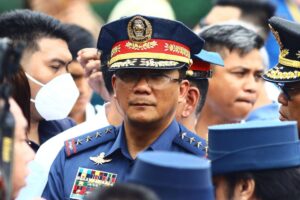 Philippine National Police (PNP) Chief P/Gen. Benjamin Acorda Jr. PHOTO BY MIKE ALQUINTO