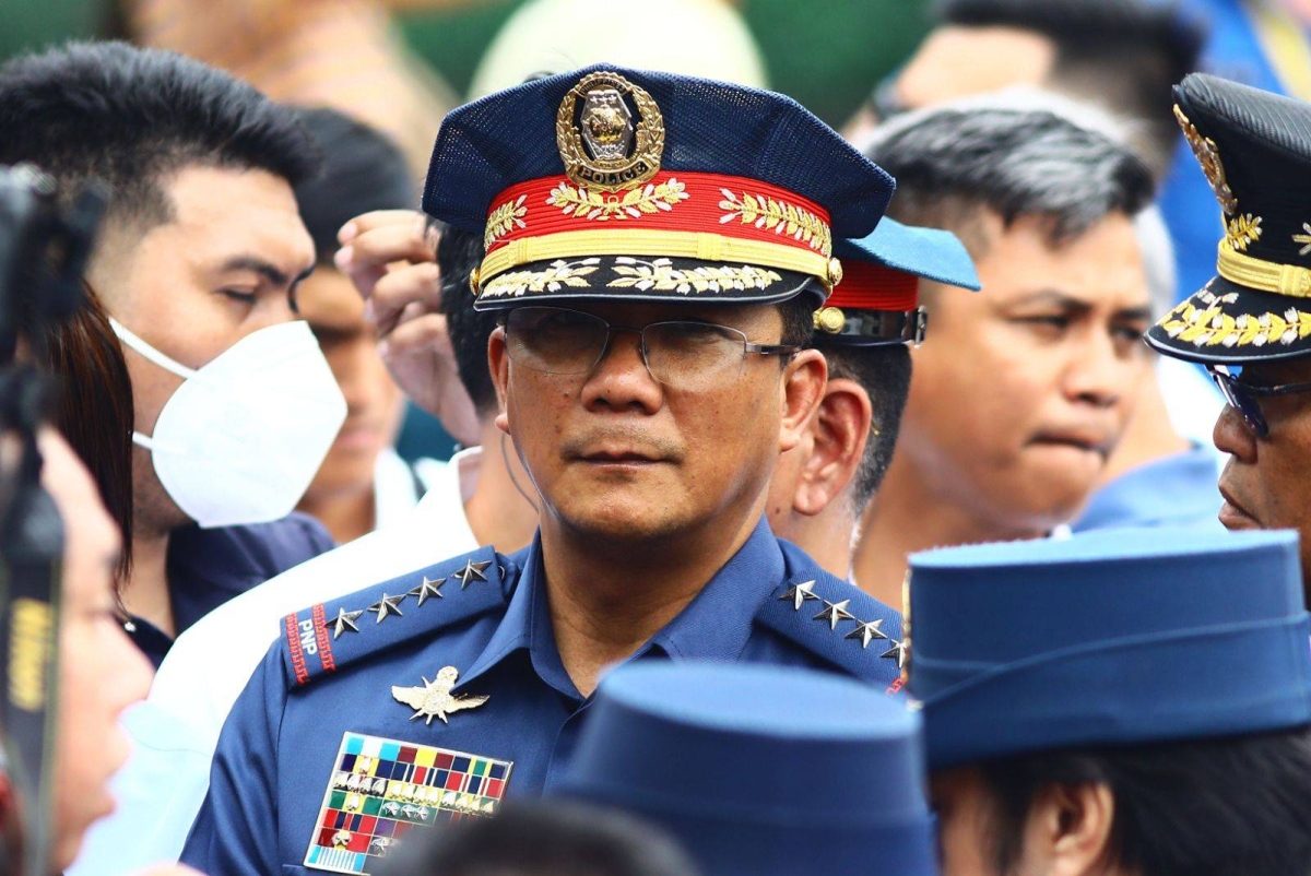 Philippine National Police (PNP) Chief P/Gen. Benjamin Acorda Jr. PHOTO BY MIKE ALQUINTO