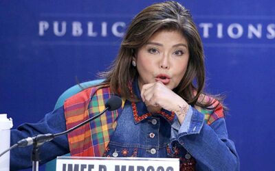 Sen. Imee Marcos. PHOTO BY RENE H. DILAN