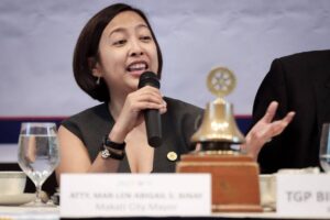 Makati Mayor Mar-Len Abigail ‘Abby’ Binay PHOTO BY J. GERARD SEGUIA