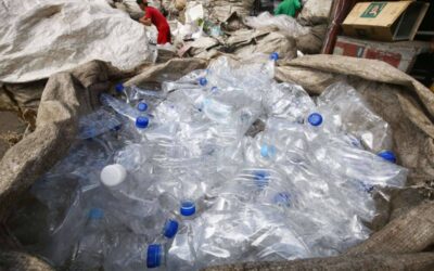 Workers clean and segregate plastic bottles inside a junk shop in Manila on Thursday, June 1, 2023. World Environment Day on  June 5  focuses on solutions to plastic pollution under the campaign #BeatPlasticPollution. PHOTOS BY MIKE ALQUINTO