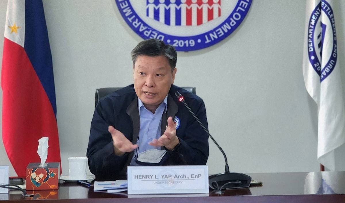DHSUD Undersecretary Henry Yap. Photo from DHSUD facebook page