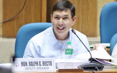 Deputy Speaker and Batangas Sixth District Rep. Ralph Recto. File Photo