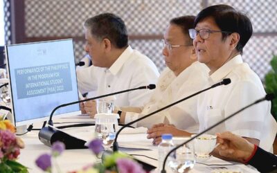 Marcos Urges Improvement in Philippine Students’ Performance in PISA Do better President Ferdinand Marcos Jr. leads the sectoral meeting in Malacañang which tackled the country’s poor ranking in the Program for International Student Assessment. PPA POOL