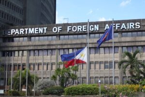 Photo by: RUY MARTINEZ-pt2/news_may/05_17/160515_half mast1_martinez- President Benigno S. Aquino III has ordered that the Philippine flag be flown at half mast, from sunrise to sunset, in the Department of Foreign Affairs Main Office, its Foreign Service Posts and Regional Consular Offices, on the day of Ambassador Domingo Lucenario, Jr.’s burial on Saturday (May 16)
