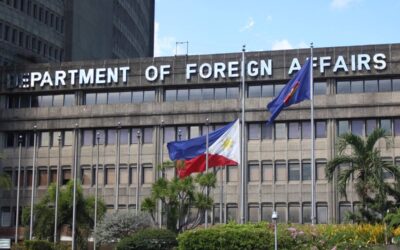 Photo by: RUY MARTINEZ-pt2/news_may/05_17/160515_half mast1_martinez- President Benigno S. Aquino III has ordered that the Philippine flag be flown at half mast, from sunrise to sunset, in the Department of Foreign Affairs Main Office, its Foreign Service Posts and Regional Consular Offices, on the day of Ambassador Domingo Lucenario, Jr.’s burial on Saturday (May 16)