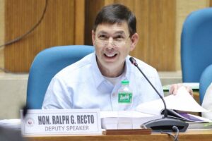 House of Representatives Deputy Speaker and Batangas Rep. Ralph Recto. Photo from House of Representatives of the Philippines Fb Page