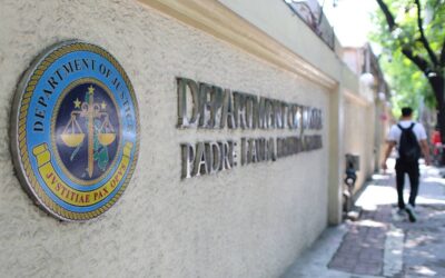 ICC Investigation in the Philippines: Confirmation Still Pending Department of Justice