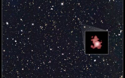 Far, far away This handout image released by NASA/ESA/STScI on March 3, 2016, shows the bright infant galaxy, named GN-z11, seen as it was 13.4 billion years in the past, just 400 million years after the Big Bang. AFP PHOTO