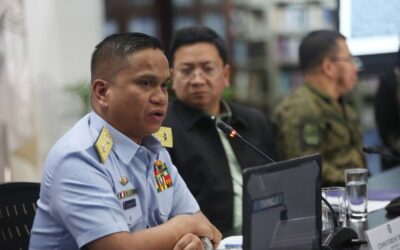 PCG Spokesman Commodore Jay Tarriela. DFA POOL PHOTO