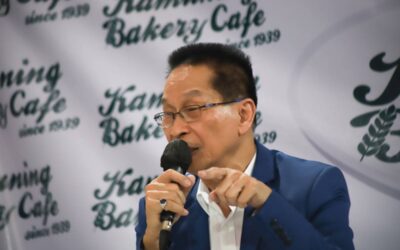 Former presidential spokesman Salvador Panelo says ex-president Rodrigo Duterte's visit to China seeks to expand and deepen relations between Beijing and Manila. Speaking at a forum in Quezon City on Wednesday, Aug. 9, 2023, Panelo said that President Ferdinand Marcos Jr. should also meet with Chinese President Xi Jinping to settle the dispute in the West Philippine Sea. PHOTOS BY JOHN ORVEN VERDOTE