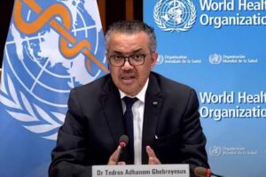 World Health Organization (WHO) Director-General Tedros Adhanom Ghebreyesus. XINHUA FILE PHOTO