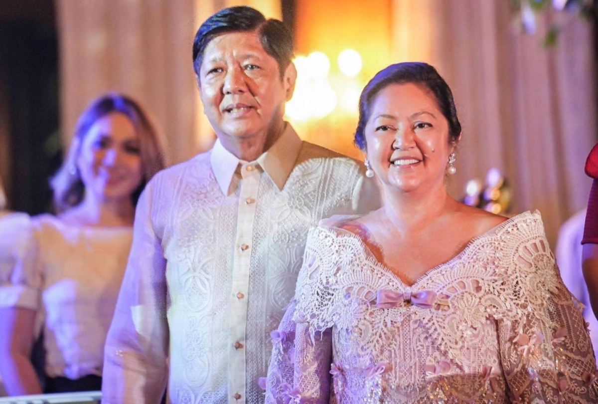 President Ferdinand Marcos Jr. and First Lady Marie Louise "Liza" Araneta-Marcos