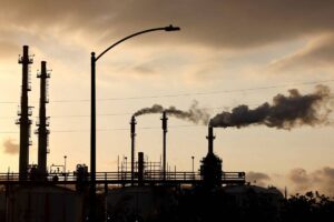 The Phillips 66 Los Angeles Refinery Wilmington Plant in Wilmington, California on Nov. 28, 2022. GETTY IMAGES PHOTO VIA AFP