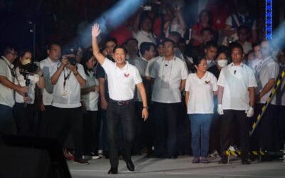 MASTERPLAN President Ferdinand Marcos Jr. arrives at the ‘Bagong Pilipinas’ kick-off rally at the Quirino Grandstand on Sunday, Jan. 28, 2024. PHOTO BY J. GERARD SEGUIA