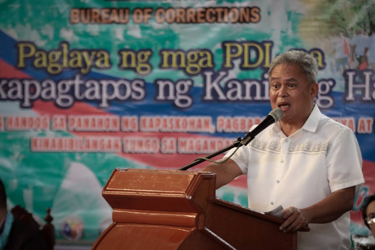 Bureau of Corrections (BuCor) Director General Gregorio Catapang Jr. PHOTO BY J. GERARD SEGUIA
