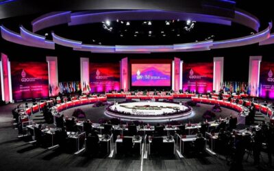 Opening ceremonies of the Group of 20 Finance Ministers and Central Bank Governors meeting in Jakarta, Indonesia, on Feb. 17, 2022. PHOTO BY XINHUA