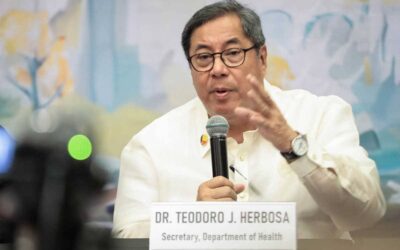 MODERNIZING PRIMARY CARE Secretary Teodoro Herbosa leads the press conference in Pasay City on Wednesday, Jan. 31, 2024, on the modernization plan of the Health department, particularly in the primary care sector. PHOTO BY J. GERARD SEGUIA