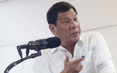 Former president Rodrigo Duterte File Photo