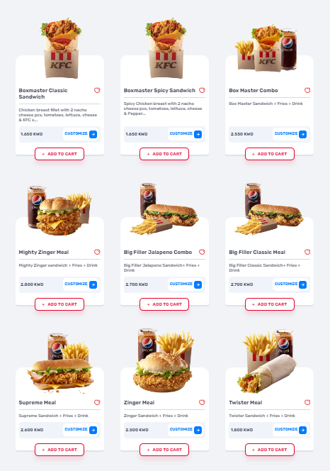 KFC Sandwich