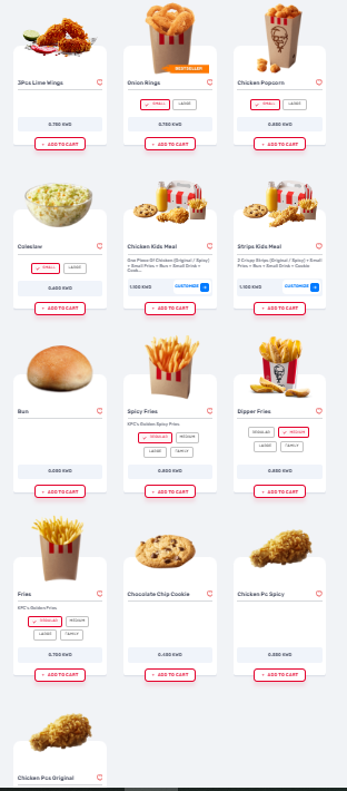 KFC Sides