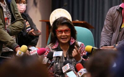 Sen. Maria Imelda Josefa “Imee” Marcos PHOTO BY: RENE H. DILAN
