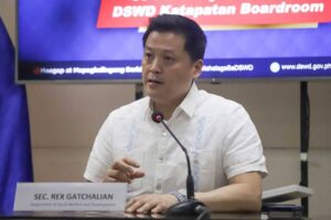 DSWD Secretary Rexlon Gatchalian. File Photo
